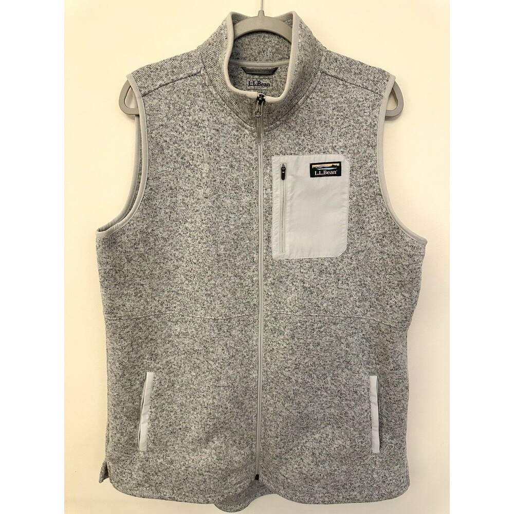 L.L.Bean Women’s Sweater Vest Sweater Gray Size XL